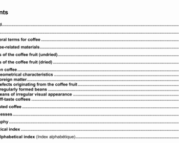 ISO 3509 pdf download - Coffee and coffee products一Vocabulary