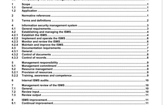 ISO/IEC 27001 pdf download - lnformation technology -Securitytechniques - Information security management systems —Requirements