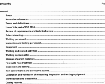 ISO 3834-2 pdf download - Quality requirements for fusion weldingof metallic materials — Part 2: Comprehensive quality requirements