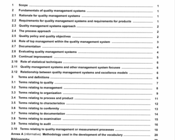 ISO 9000 pdf download - Quality management systems —Fundamentals and vocabulary