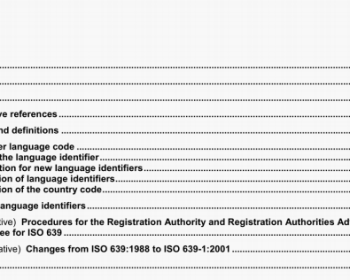 ISO 639-1 pdf download - ISO 639-1 pdf Codes for the representation of names of languages — Part 1: Alpha-2 code