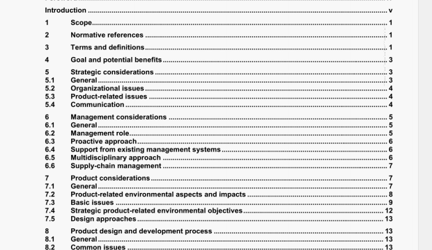ISO/TR 14062 pdf download - Environmental management — lntegrating environmental aspects into product design and development