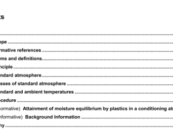 ISO 291 pdf download - Plastics -Standard atmospheres for conditioning and testing
