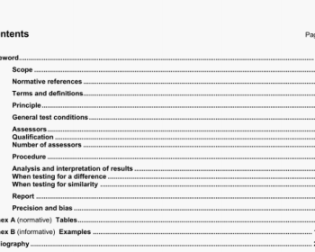 ISO 5495 pdf download - Sensory analysis -Methodology —Paired comparison test